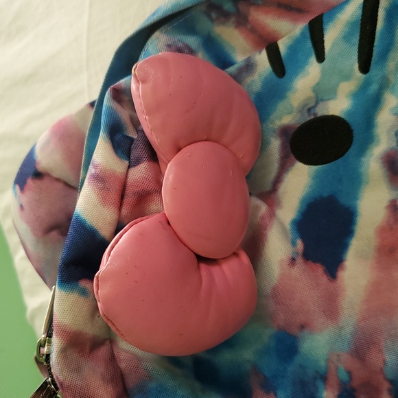 Hello Kitty Tie Dye Loungefly Backpack - Picture 5 of 16